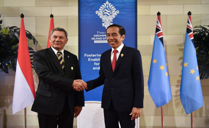 Bilateral Meeting between Indonesia and Tuvalu.
