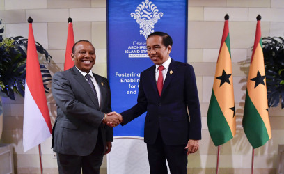 Bilateral Meeting between Indonesia and São Tomé and Príncipe