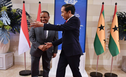 Bilateral Meeting between Indonesia and São Tomé and Príncipe